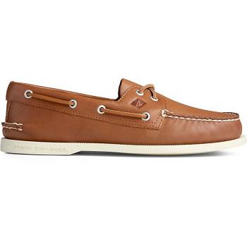 Sperry Authentic Original Whisper Hnede - Panske Mokasíny